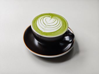 Milk/Oats with Matcha