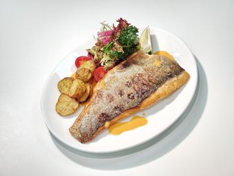Pan-Fried Sea Bass