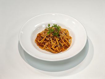 Wagyu Bolognese pasta