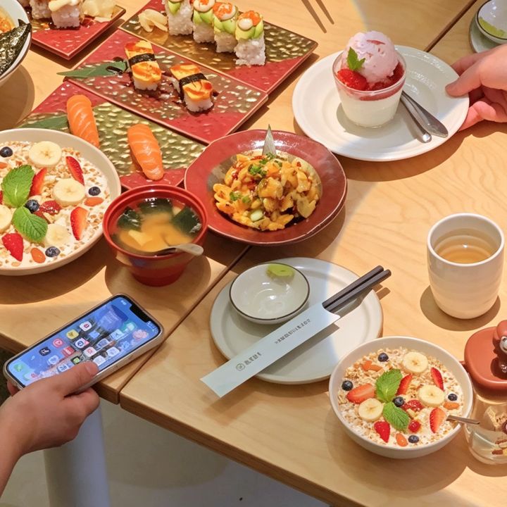 Dishes at HOLOLI