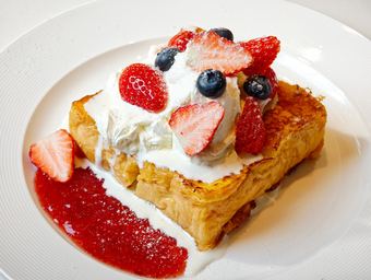 Seasonal Fruit Toast