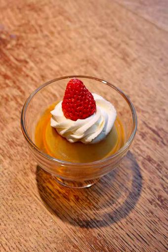 Cheese Caramel Pudding (Crème Brûlée)